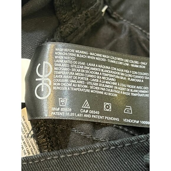 NWT Gloria Vanderbilt Amanda Black Jeans Size 4 short The Original Slimming Jean - Picture 8 of 10